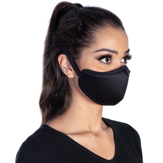 Máscara Proteção Ninja Tecido Tripla Camada Reutilizável