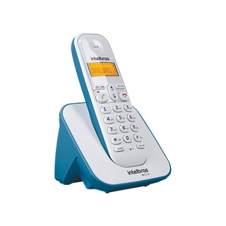 Telefone Sem Fio Intelbras TS3110 ID Azul Claro
