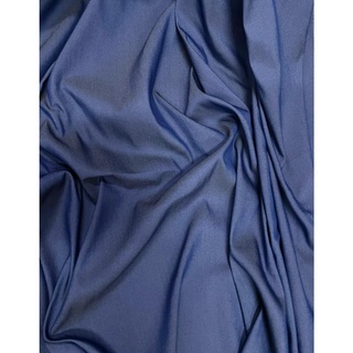 Tecido Jeans Leve Viscose Chambrê Azul 1 Metro (1,00 X 1,50)