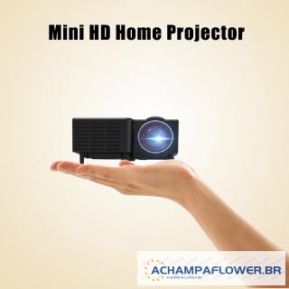 2021 novo projetor/Projetor de Vídeo / Sistema de Home Theater 1080P com Interface USB Mini Projetor Portátil /Led 1080P Home Cinema Projetores De Vídeo projetor (2)