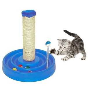 Brinquedo Arranhador Poste com Bolinhas Para Gatos Cat Pira (1)