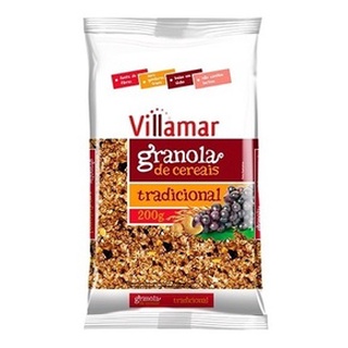 Granola De Cereais Tradicional- Matinal- Villamar 200 Gr