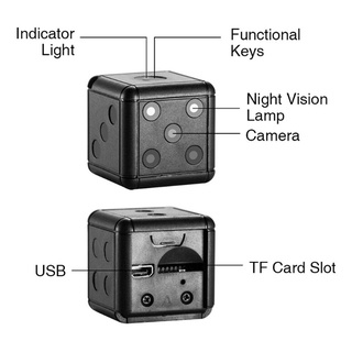 SQ16 1080P Mini Câmera Filmadora Night Vision DVR Gravador De Vídeo Infravermelho Esporte Digital De Segurança (7)