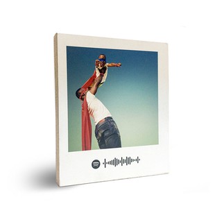 Polaroide de Mesa - com ou sem código Spotify