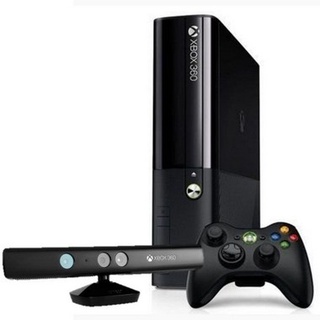 Xbox 360 Super Slim 4Gb Com Kinect Usado Com Nota Fiscal