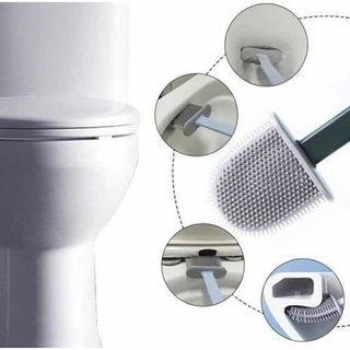 Escova Sanitária Silicone Quadrada Limpeza Banheiro Parede Clink (2)