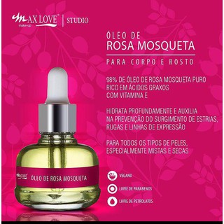 Óleo Rosa Mosqueta - Max Love