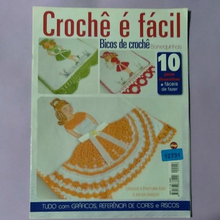 Revista Crochê é Fácil - Bicos de Crochê & Bonequinhas