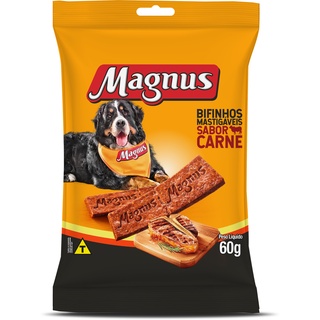 Magnus Bifinho Mastigáveis Sabor Carne - 60g
