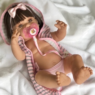 Boneca bebê reborn menina princesa silicone promoção (5)