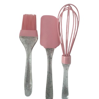 Kit Confeiteiro - 3 peças - utensílios de cozinha - silicone - glitter (2)