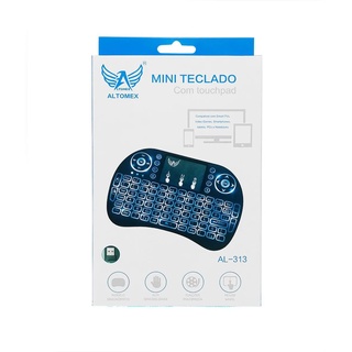 Mini Teclado Usb Wireless mini teclado Recarregável sem fio com led nas teclas receba em 4 dias! (2)