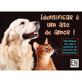 Pingente plaquinha de identificação animal pet personalizada (9)
