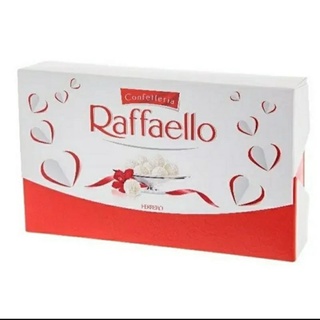 Ferrero Rafaello/Raffaello Bombom de Chocolate Branco Com Amêndoa Ferrero - 9 unid/90g