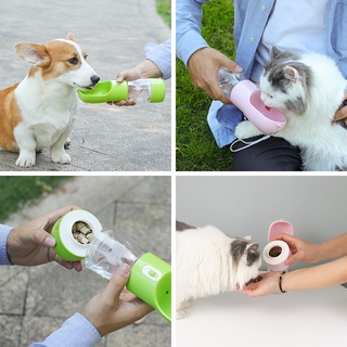 Pet Dog Water Bottle Tigela Alimentador Portátil Garrafa De Água Garrafa De Alimentos Animais De Estimação Viagem Ao Ar Livre Beber Tigelas Tigela De Água Para Cães (4)
