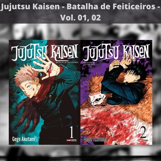 Jujutsu Kaisen - Batalha de Feiticeiros - Vol. 1 ao 13