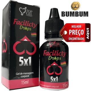 Facilicty sexy Drops Anestesico Lubrificante anal 15 ml - sex shop facilit produtos