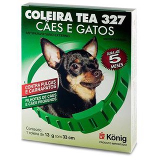 Coleira Antipulgas para Cães e Gatos Tea Konig 13g - 33cm