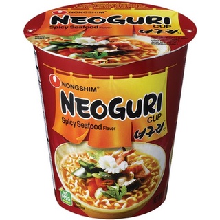 Nongshim Neoguri Cup Spicy Seafood - Macarrão Instantâneo - Importado da Coreia