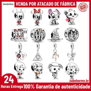 Pandora Pulseira Clássica Com Base Em Prata 925 Braceletes Charms DIY Anel de Proposta Melhor Presente de Dia Dos Namorados (Sem caixa)
