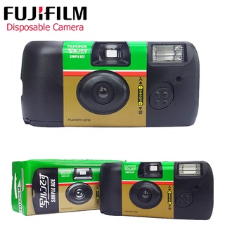 Fujifilm SIMPLES ACE ISO 400 Power Flash 27 Exposições fotográficas de uso único e uso único câmera de filme descartável (Validade: 2022-8) (1)