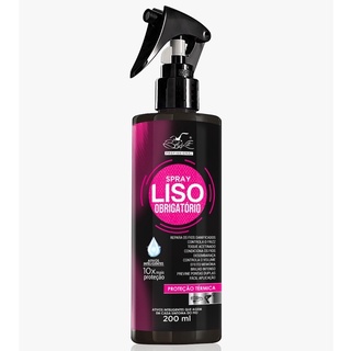 Spray uso obrigatório, liso obrigatório - Belkit, 200ml. Protetor termico. 10 em 1. Antifrizz, para cabelo. (1)