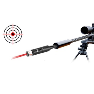 Laser para regulagem de mira de pistolas e rifles + Bateria Recarregavel