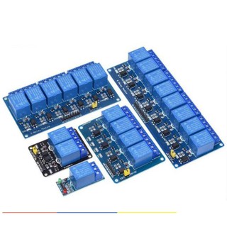 5V relay module 1/2/4/6/8 optical coupling relay module with optical coupling isolation