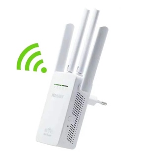 Repetidor 4 Antenas Amplificador De Sinal Wifi Roteador AP Pix-Link Sem Fio (WR-09)