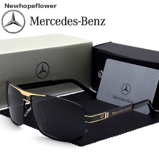 [NFPH] Mercedes Benz sunglasses Fashion Men's Polarized Mirror Classic Metal Eyeglasses Hot sell