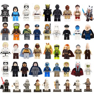 1, 8, 30 e 50 Peças Aleatórias Mini Figuras Blocos de Contrução LEGO - Desenhos Animados (4)
