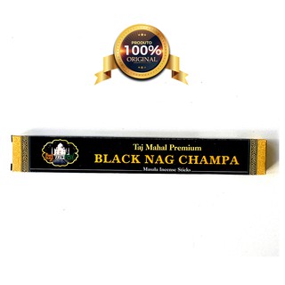 Incenso Black Nag Champa - Taj Mahal Premium 8 Varetas