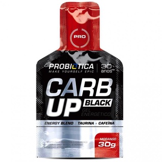Carb Up Black Gel (30g) - Probiótica - Morango