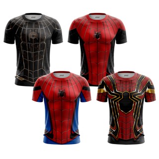 Camisa Camiseta Homem Aranha 3D vingadores Tony Stark (Homem de ferro)