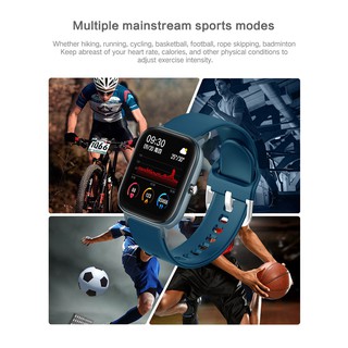 Smartwatch 🔥p20 relógio smart watch colmi rel gio p8 esportivo / pulseira fitness com frequ ncia aca / tela touch / ipx7 montagem (4)