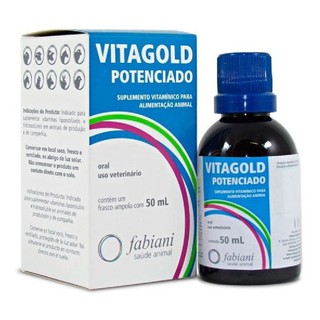 Vitagold Potenciado Frasco 50ml Suplemento Vitaminico