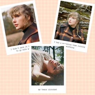 kit fotos polaroid Taylor Swift Folklore (2)