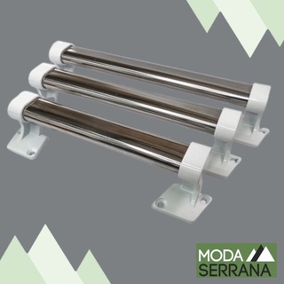 Um Puxador tubo inox 17,5cm Para Portas de Correr, Madeira, Alumínio e aço. (8)
