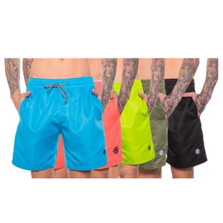 kit 04 shorts tactel masculino mauricinho praia coloridos p m g gg ofertas (2)