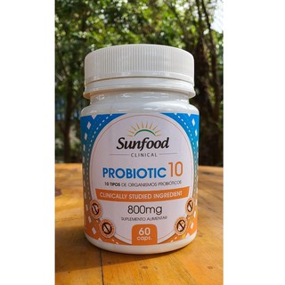 Probiotic 10 - 400mg Sunfood 60caps
