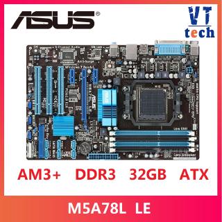 Asus M5A78L LE Desktop Motherboard 760G Socket AM3 AM3+ DDR3 32G For FXPhenom II Athlon II Sempron Used Mainboard
