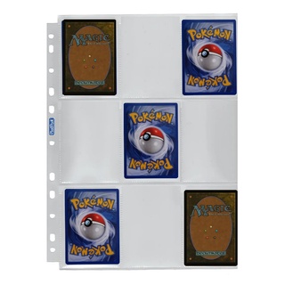 Refil Plástico 30 Folhas Para Cartões E Cards Pokemon Magic Gpk