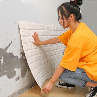 Decoração de casa 3d papel de parede infantil adesivos de Espuma impermeável parede à prova d'água