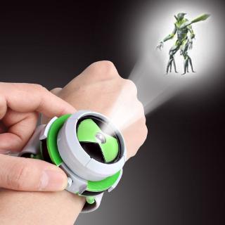 Relógio Projetor Infantil Ben 10 Omnitrix Alien Viewer Brinquedo Educativo Incrível