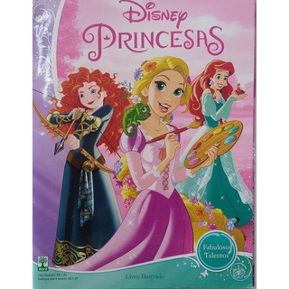 Álbum Disney Princesas Fabulosos Talentos Incompleto