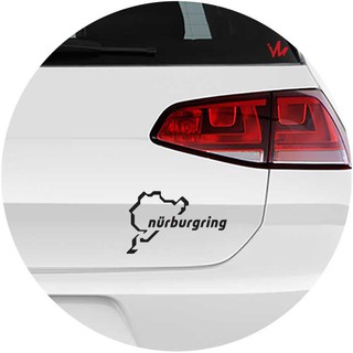 Adesivo Nurburgring Alemanha Carro VW Audi Euro