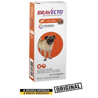 Bravecto 4,5 A 10 Kg Original (1)