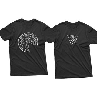 Kit Camiseta Metade Pizza Para Casal Irmãs Amigas Envio Já