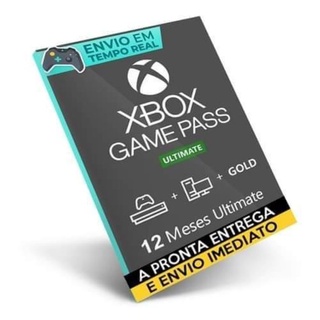 Xbox Game Pass Ultimate 12 Meses Envio Imediato