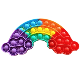 Pop It Fidget Toys Brinquedo Anti Stress Sensorial Colorido Brasil Envio imediato